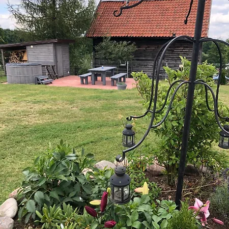 Zacisze Rostken, Wypoczynek Na Mazurach, Dom Caloroczny Z Prywatna Plaza Ferienhaus *