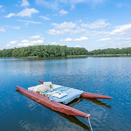 Ferienhaus Zacisze Rostken, Wypoczynek Na Mazurach, Dom Caloroczny Z Prywatna Plaza