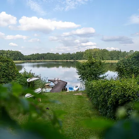 Ferienhaus Zacisze Rostken, Wypoczynek Na Mazurach, Dom Caloroczny Z Prywatna Plaza